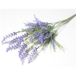 Искусственные цветы, Ветка в букете лаванды 7 веток (1010237) фиолетовый