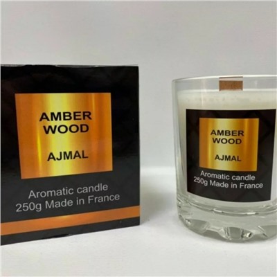 Парфюмерная свеча  Ajmal Amber Wood 250 мл
