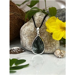 Серебряный кулон с Серфанитом, 7.75 г; Silver pendant with Serfanite, 7.75 g