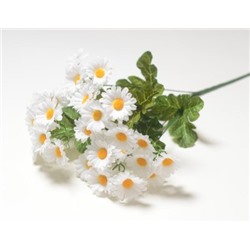Искусственные цветы, Ветка в букете ромашка(1010237) белый