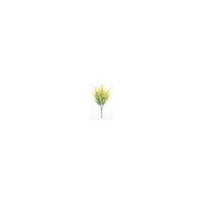 Искусственные цветы, Ветка в букете колосков с обсыпкой (1010237)