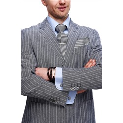 Набор: галстук, платок, запонки, зажим "Большая игра" SIGNATURE #951627
