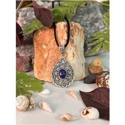 Серебряный кулон с Лазуритом, 5.34 г; Silver pendant with Lapis Lazuli, 5.34 g