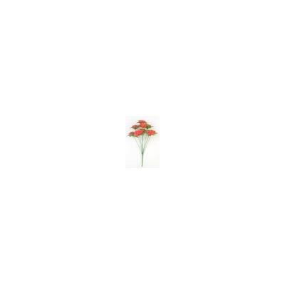 Искусственные цветы, Ветка в букете роза 9 голов (1010237)