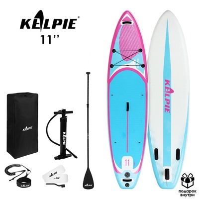 SUP-доска надувная универсальная KELPIE 11" 335 х 80 х 15 см