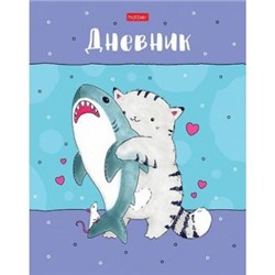 Дневник 1-11 класс (твердая обложка) "Приключения кота Пирожка" (079087) 28833 Хатбер {Россия}