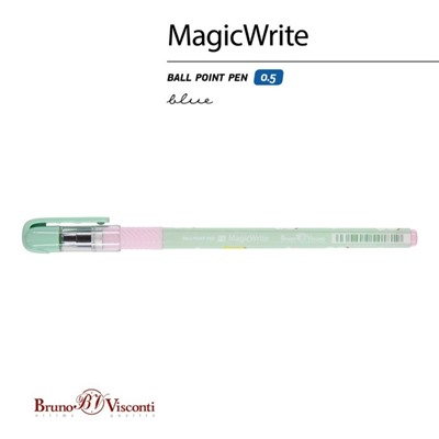 Ручка шариковая BrunoVisconti MagicWrite "Обнимашки. Цыплята", узел 0.5 мм, синие чернила, матовый корпус Soft Touch