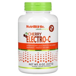 NutriBiotic Immunity, Cherry Electro-C Powder, 8 oz (227 g)