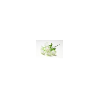 Искусственные цветы, Ветка в букете хризантема со снежинкой 7 голов (разобранный) (1010237) микс