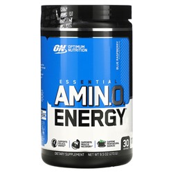 Optimum Nutrition ESSENTIAL AMIN.O. ENERGY, Blue Raspberry, 9.5 oz (270 g)