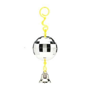 Игрушка для птиц Зеркальный шар с колокольчиком JW31059 АГ