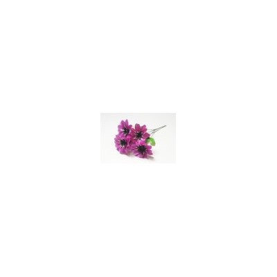 Искусственные цветы, Ветка в букете георгин 5 голов (разобраннный) (1010237) микс