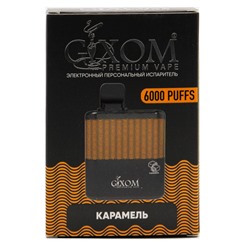 Электронные сигареты Gixom Premium 6000 - Карамель
