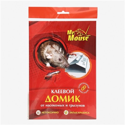 Домик клеевой Mr. MOUSE от грызунов