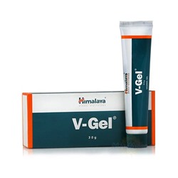 Вагинальный гель Ви-Гель, 30 г, производитель Хималая; V-Gel, 30 g, Himalaya
