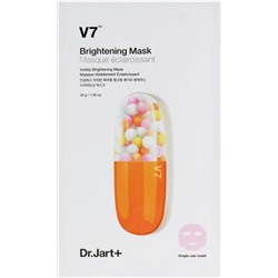 Dr.Jart+ Витаминизированная выравнивающая тон маска Dr.Jart+ V7 Brightening Mask, 5шт., по 30 гр.