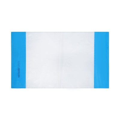 Обложка ПВХ 210 х 345 мм, 100 мкм, для тетрадей и дневников (в мягкой обложке), цветной клапан, МИКС