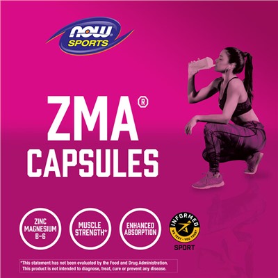 NOW Foods Sports, ZMA, Sports Recovery, 90 Veg Capsules
