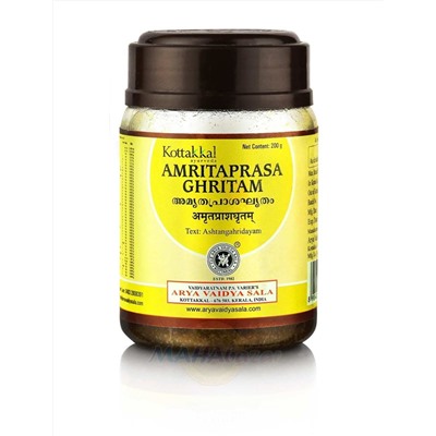 Амритпраш Гритам, 200 г, производитель Коттаккал Аюрведа; Amritaprasa Ghritam, 200 g, Kottakkal Ayurveda