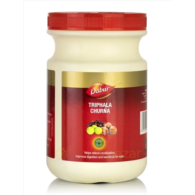 Трифала Чурна, 500 г, производитель Дабур; Triphala Churna, 500 g Dabur