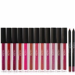 Блеск для губ Huda Beauty Liquid Matte Lipstick (12шт)
