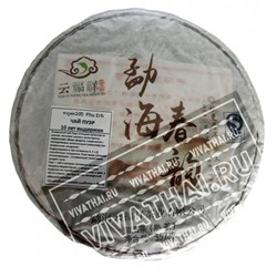 Китайский черный Пуэр - блин 335 гр