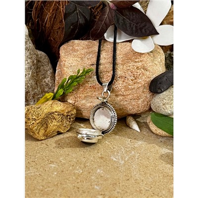 Серебряный кулон с кавачей из Лабрадорита, 7.28 г; Silver pendant with Labradorite kavach, 7.28 g