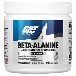 GAT Beta Alanine, Unflavored, 7.1 oz (200 g)
