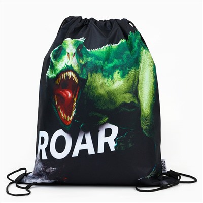 Мешок для обуви «1 сентября: ROAR!» полиэстер, размер 30 х 40 см