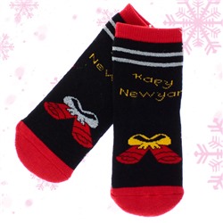 МАХРОВЫЕ праздничные носки «Новогодние мотивы»