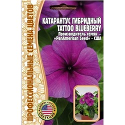 Катарантус гибридный TATTOO Blueberry F1 5шт (Ред.Сем)