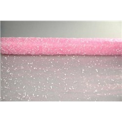 Сетка для цветов "Снег" светло-розовый 52 см*5 м