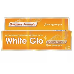 White Glo Зубная паста отбеливающая. для курящих.24 г