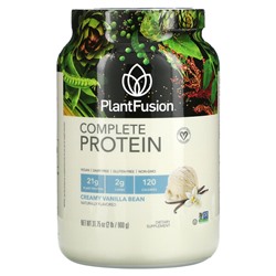 PlantFusion Complete Protein, Creamy Vanilla Bean, 2 lb (900 g)