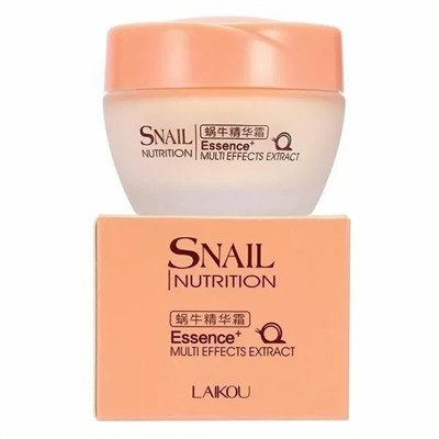 Крем для лица Snail Nutrition Laikou Essence + Cream 75g.