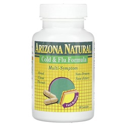 Arizona Natural Cold & Flu Formula , 60 Capsules