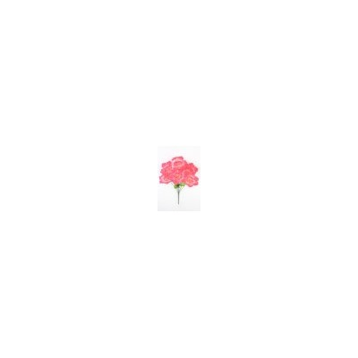 Искусственные цветы, Ветка в букете гвоздичный клематис 6 голов (1010237)