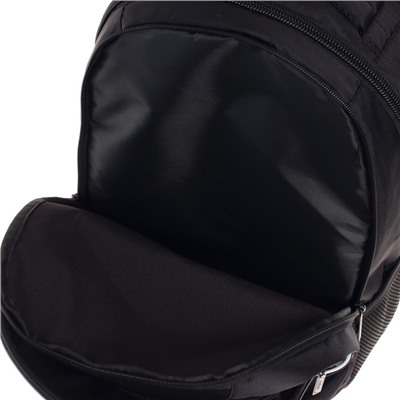 Рюкзак школьный 42 х 30 х 20 см, эргономичная спинка, Hatber Sreet "Космос", чёрный NRk_75071