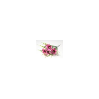 Искусственные цветы, Ветка в букете георгин 5 веток (1010237) микс