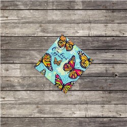 Мини–открытка «Бабочки», 7 х 7 см
