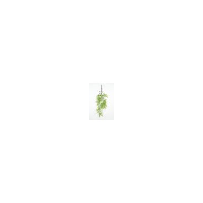 Искусственные цветы, Ветка зелени папоротник свисающая (1010237) зеленый