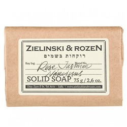 Твердое мыло Zielinski & Rozen Rose, Jasmine, Narcissus