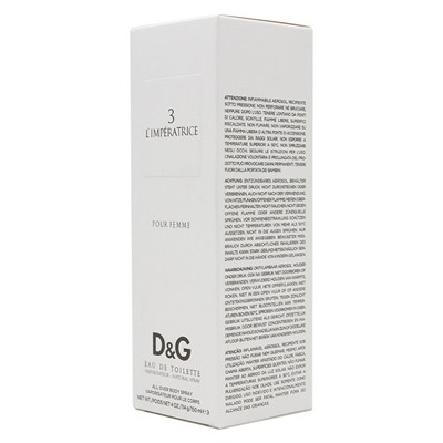 Дезодорант Dolce & Gabbana №3 L'imperatrice For Women deo 150 ml в коробке