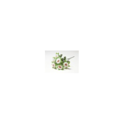Искусственные цветы, Ветка в букете георгин 7 голов (1010237) микс