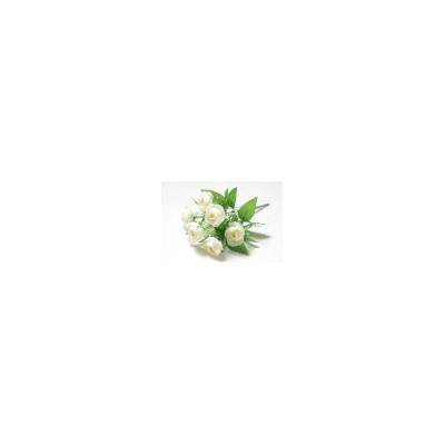 Искусственные цветы, Ветка в букете камелия 7 голов (1010237)