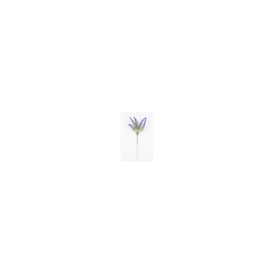 Искусственные цветы, Ветка в букете зелени колос 5 веток(1010237)