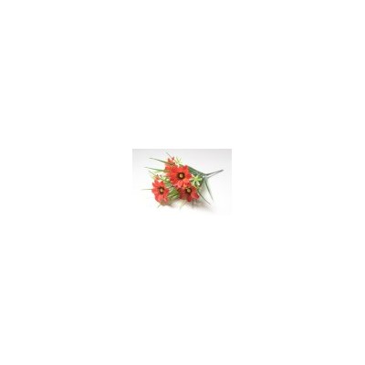 Искусственные цветы, Ветка в букете герберы 5 веток (1010237) микс
