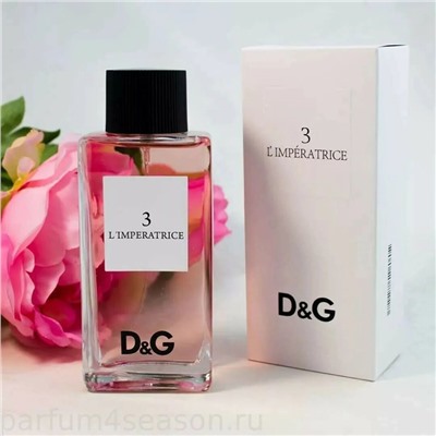 Dolce & Gabbana №3 L'imperatrice For Women edt 100 ml