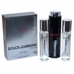 Dolce & Gabbana The One Sport, edt., 3*20 ml