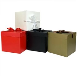 Подарочная коробка куб 30*30*30 см Однотонная 530034